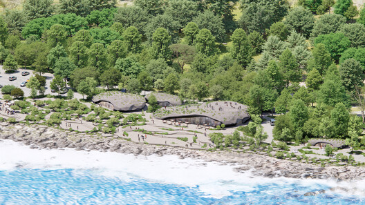 MVRDV Design Masterplan with Rock-Inspired Tourist Facilities for Jialeshui, Taiwan