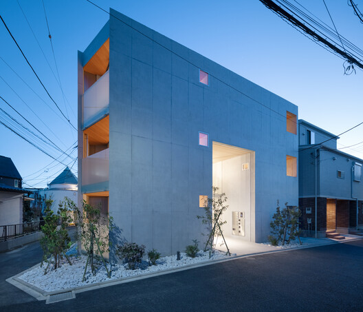 i-Ap Apartment / Soeda and associates Architects - Exterior Photography, Concrete