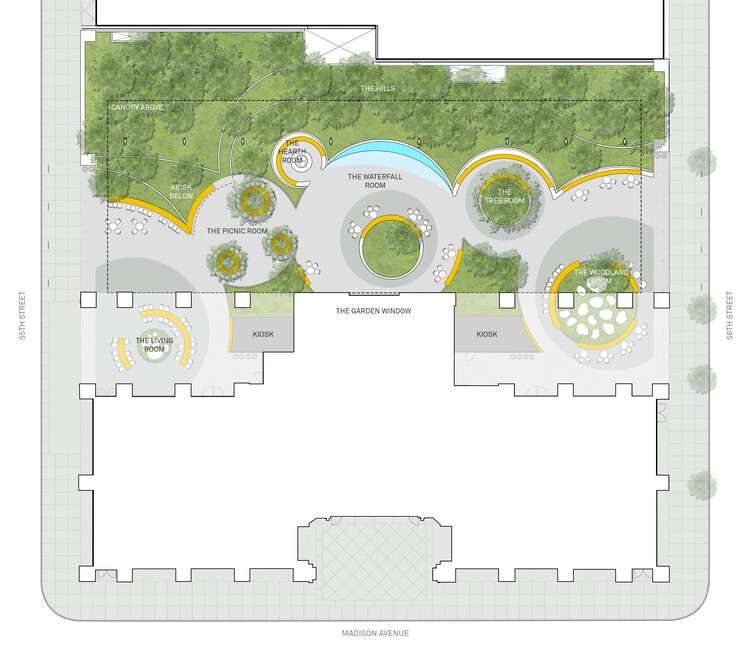 麦迪逊大道 550 号花园 / Snøhetta - 17 的图像 18