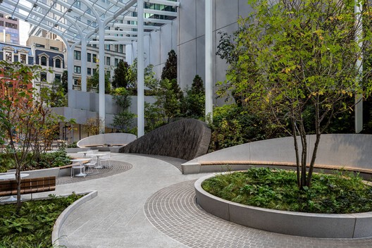 550 Madison Avenue Garden / Snøhetta - Exterior Photography, Garden, Courtyard