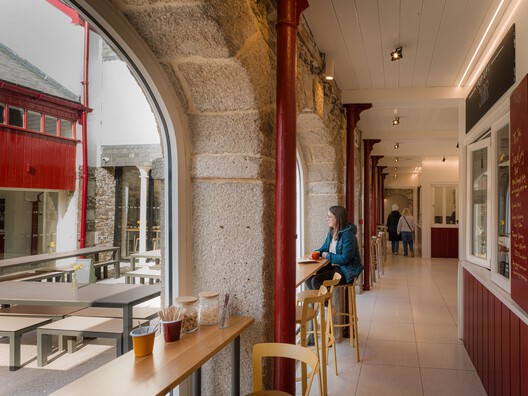 Buttermarket into Community Hub / Thread - Interior Photography, Column, Arcade