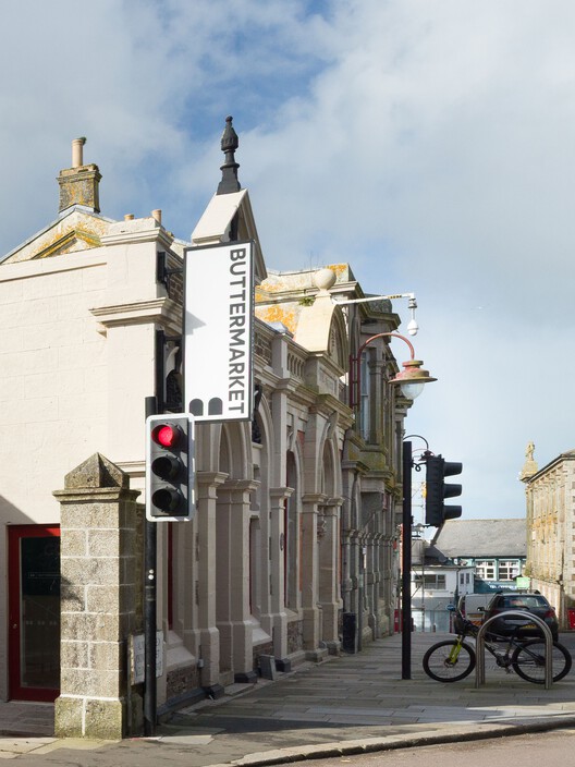 Buttermarket into Community Hub / Thread - Exterior Photography, Arch, Concrete, Arcade