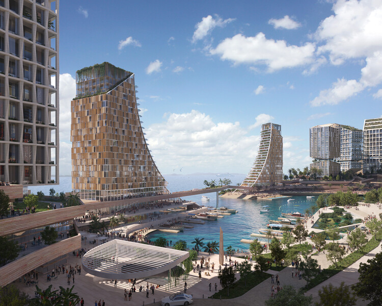 Snøhetta presenta el Plan Maestro de Jesselton Docklands en Kota Kinabalu, Malasia - Imagen 2 de 9