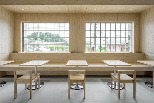 Pawridge Pet Cafe / Studio Cereal Number - Interior Photography, Dining room, Wood, Table, Chair