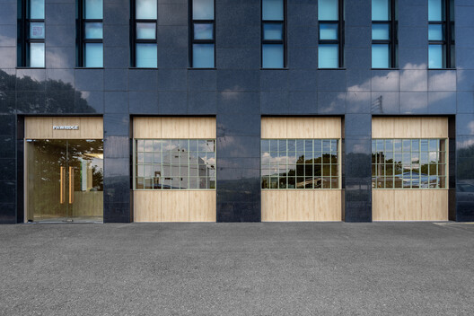 Pawridge Pet Cafe / Studio Cereal Number - Exterior Photography, Concrete, Door