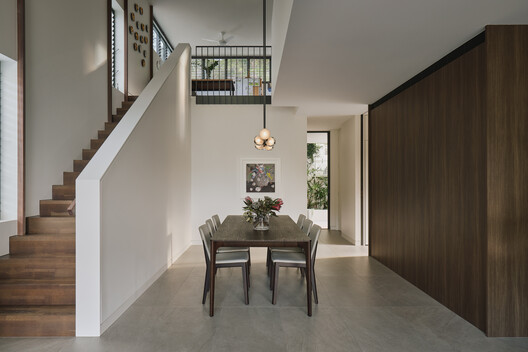 The Grove Residence / Jamison Architects - Interior Photography, Dining room, Wood, Stairs, Chair