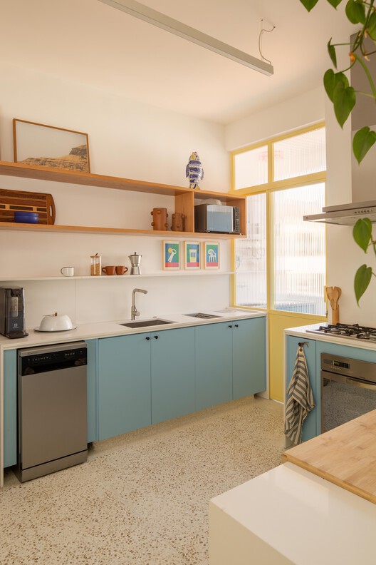 Apartamento Hípica / Mana arquitetura - Fotografia de Interiores, Cozinha, Madeira, Bancada, Pia