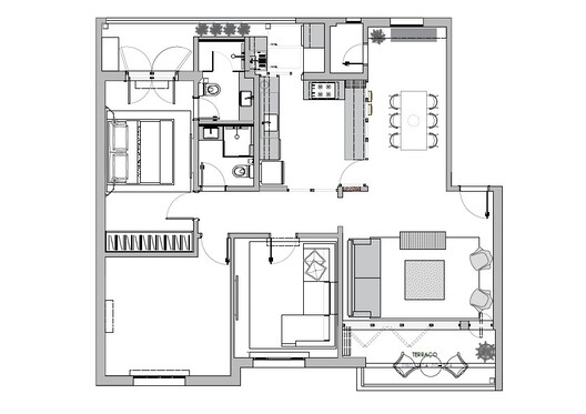 Apartamento Hípica / Mana arquitetura Apartamento Hípica / Mana arquitetura - Imagem 26 de 27