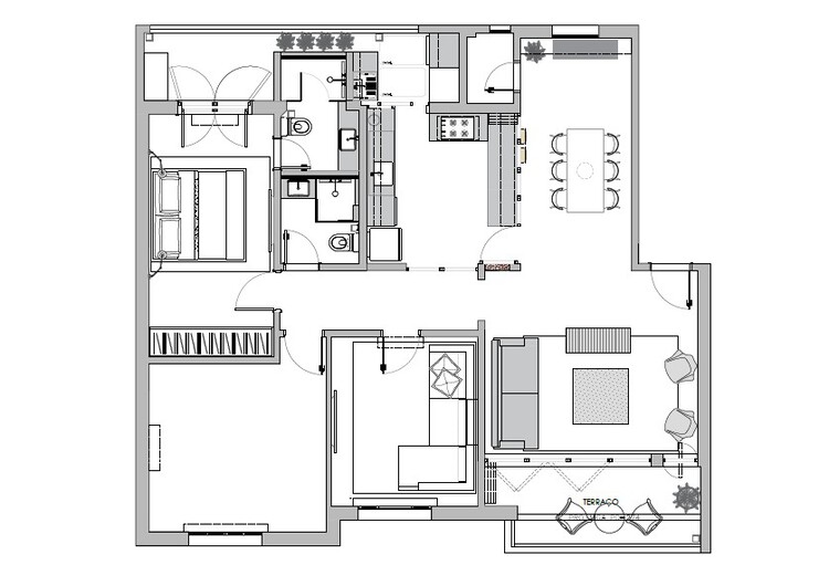 Apartamento Hípica / Mana arquitetura - Imagem 26 de 27