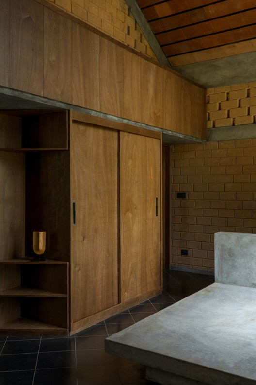 The Ethereal Whisper House / Project 51 A (h) - Interior Photography, Wood, Beam, Chair