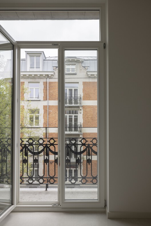 Grande Haie Social Housing  / P&P Architectes - Interior Photography, Wood, Glass, Door, Balcony
