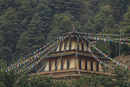 Mahamudra Hall / ABARI - Exterior Photography, Forest