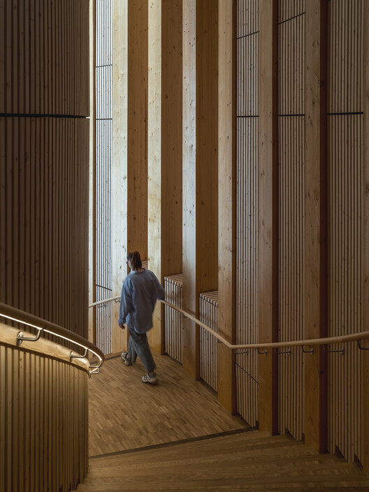 World of Volvo Experience Center / Henning Larsen - Interior Photography, Wood