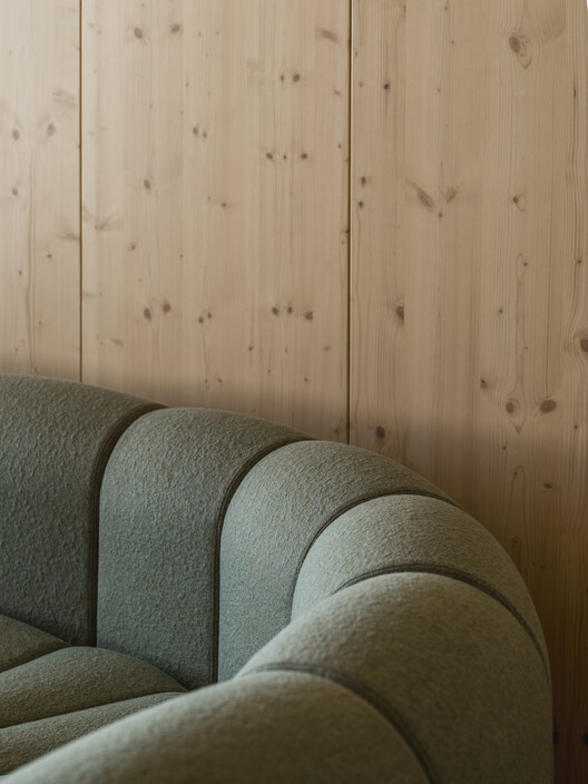 World of Volvo Experience Center / Henning Larsen - Interior Photography, Bedroom, Wood