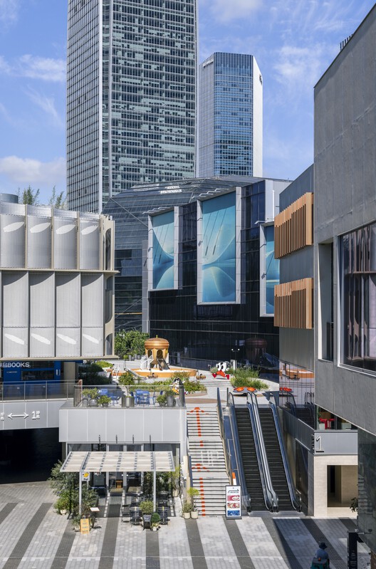 GATE M 西岸梦中心 1 栋 3 栋 / HCCH 合尘建筑 - 建筑图, 表皮