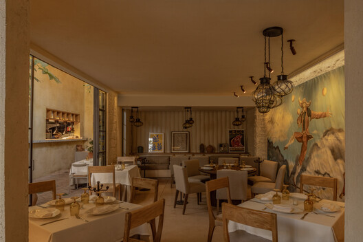 Restaurante La Casa by Thierry Blouet / Estudio 3.14 - Fotografía interior, Comedor, Mesas, Sillas, Iluminación