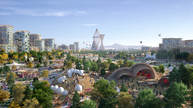 BIG's Telosa City Presents a Master Plan for Future Urban Development - Image 1 of 15