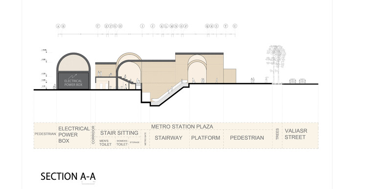 Estudio de arquitectura de Jahad / Ka Metro Plaza (Mohammad Khavarian) - Imagen 27 de 28