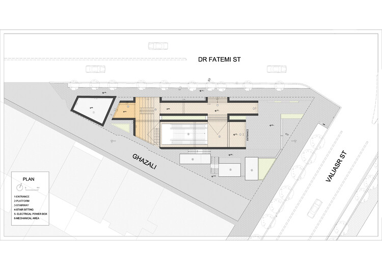 Estudio de arquitectura de Jahad / Ka Metro Plaza (Mohammad Khavarian) - Imagen 24 de 28