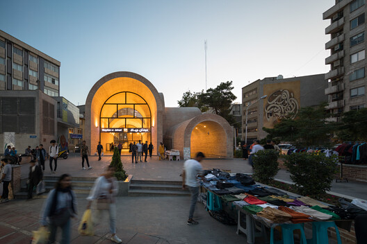Jahad Metro Plaza / KA architecture studio (Mohammad Khavarian) - Exterior Photography, Arch