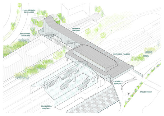 Estación de Tren y Pasarela Peatonal / Estudio Herreros - Imagen 33 de 36