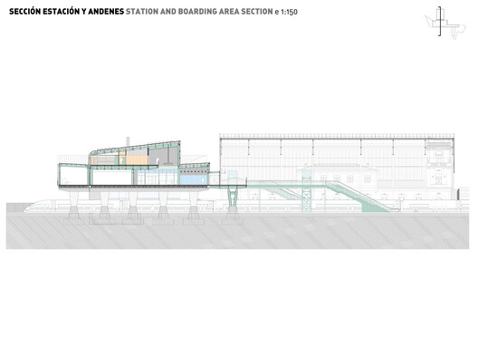 Estación de Tren y Pasarela Peatonal / Estudio Herreros - Imagen 30 de 36