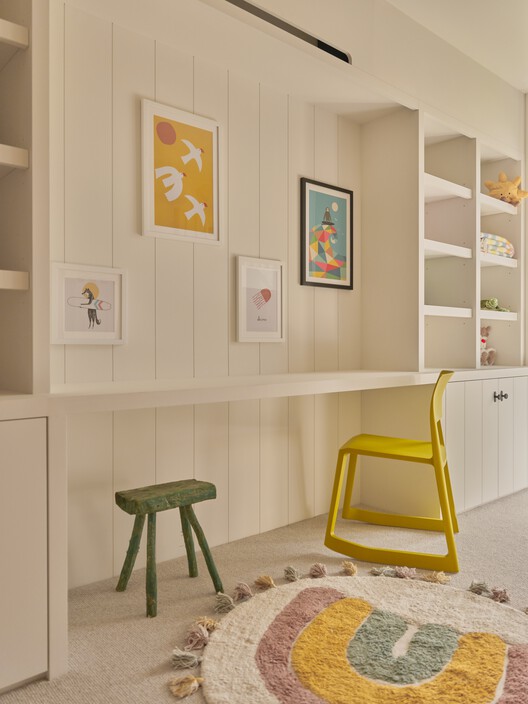 Two-Family House / Rundell Associates - Interior Photography, Closet, Wood, Shelving, Lighting