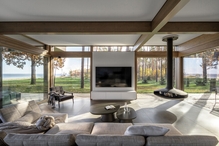 Forest House/Karikova Architects - Fotografía interior, sala de estar