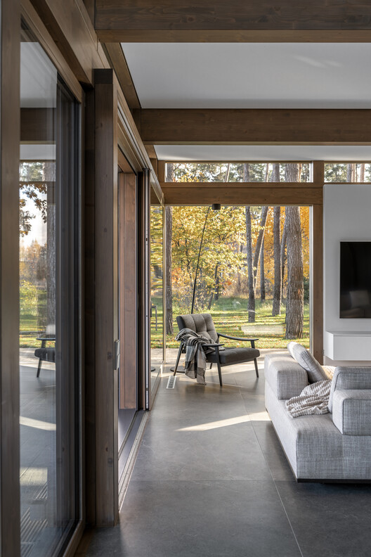 Forest House / Karlikova Architects - Interior Photography, Wood, Door