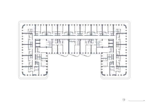 The August Social Housing / Team V Architecture - Image 18 of 24