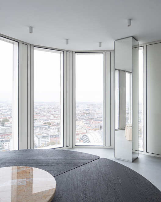 Signa Sports United High-Rise Tower / Allen Kaufmann Architekten - Interior Photography, Glass