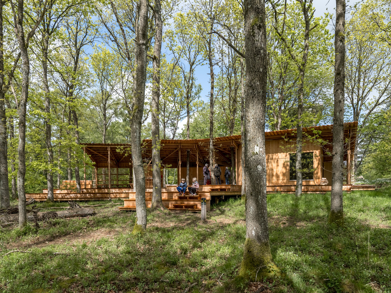 Trailcenter Rytterknægten / Matters architects