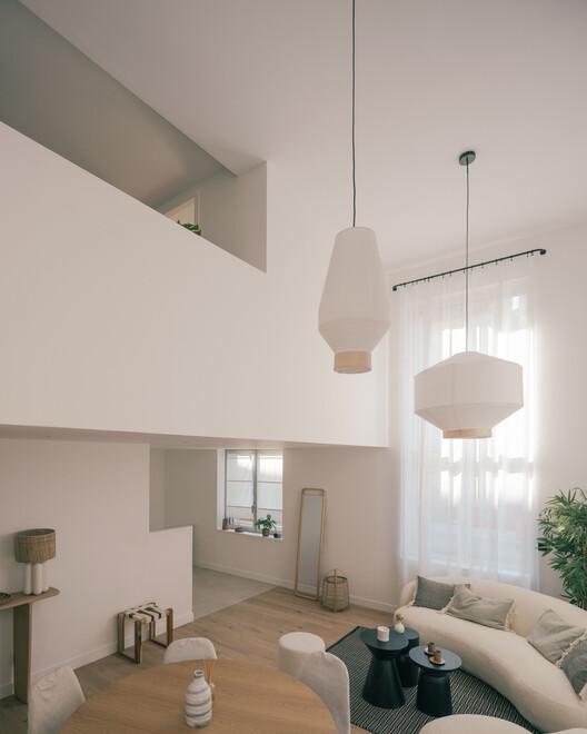 19 Collective Housing Units / Atelier 56S - Interior Photography, Wood, Lighting