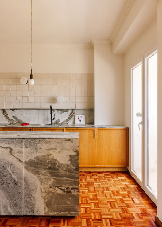 Apartamento 12/12 / há.atelier - Fotografia de Interiores, Cozinha, Madeira, Bancada