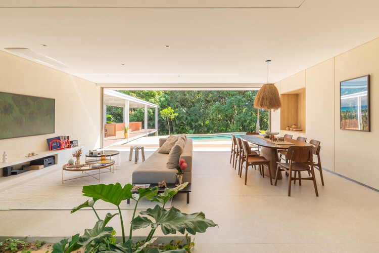 Residência RMG / OTP arquitetura - Fotografia de Interiores, Sala de Jantar, Madeira, Cadeira