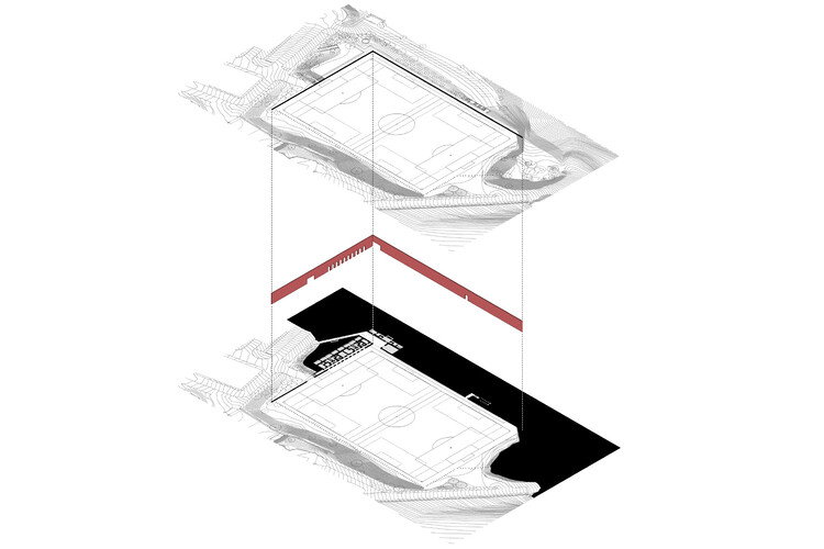 Laje / Miguel Marcelino Football Stadium - Imagen 23 de 24