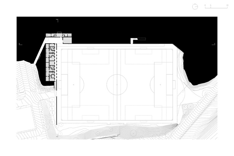 Laje / Miguel Marcelino Football Stadium - Imagen 21 de 24
