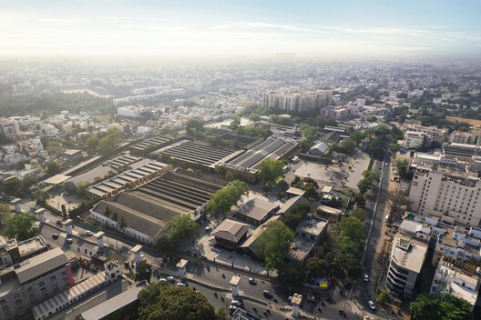 The Lakshmi Mills / Studio Lotus - Exterior Photography, Aerial View Photography, Cityscape