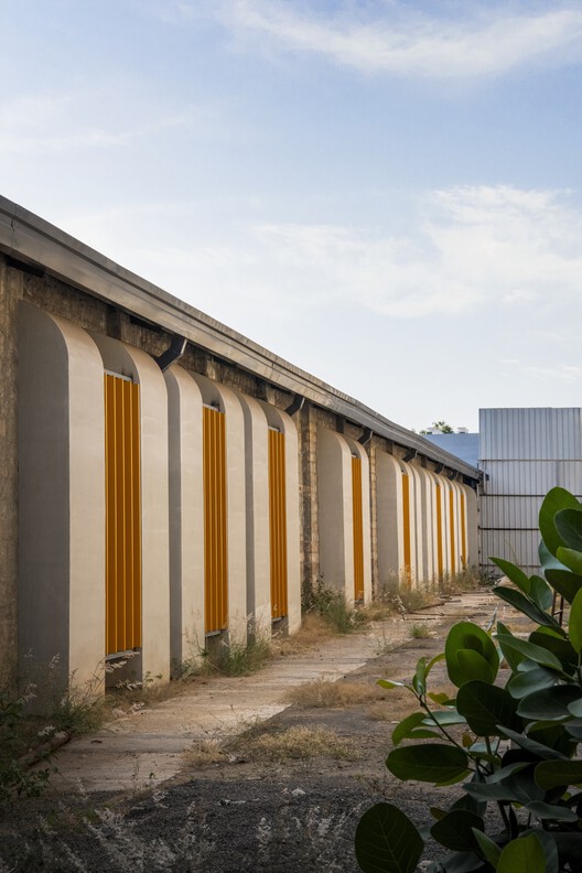 The Lakshmi Mills / Studio Lotus - Exterior Photography, Wood, Concrete, Column