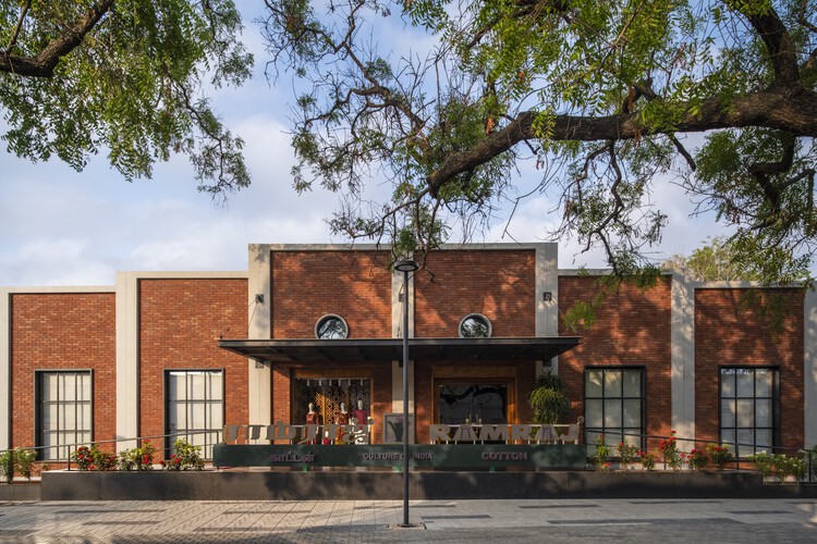 The Lakshmi Mills / Studio Lotus - Exterior Photography, Door, Brick