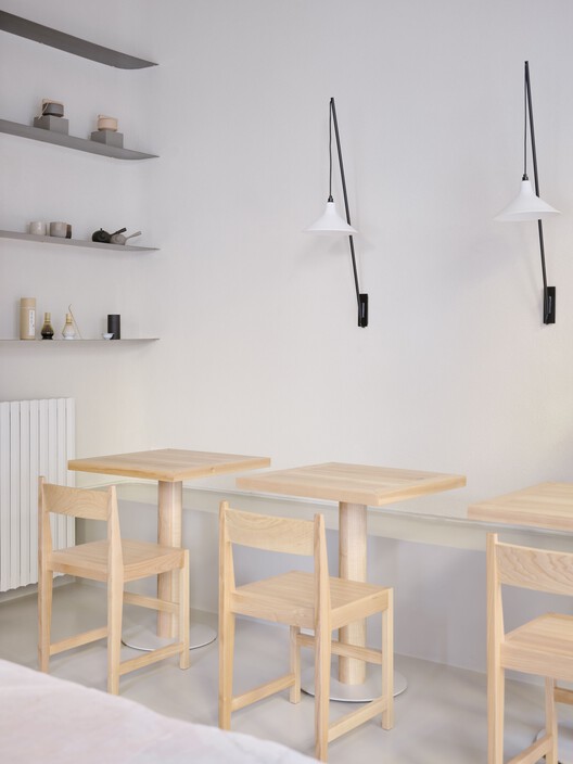 NOÏ Tea House and Pilates Studio / A I M - Interior Photography, Wood, Chair