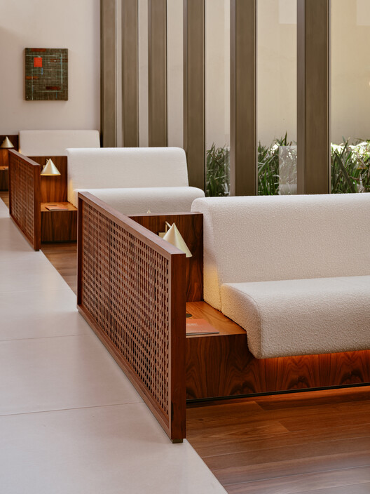 Terminal BTG Pactual / Perkins&Will São Paulo + Pascali Semerdjian Arquitetos - Fotografia de Interiores, Dormitório, Madeira, Sofá