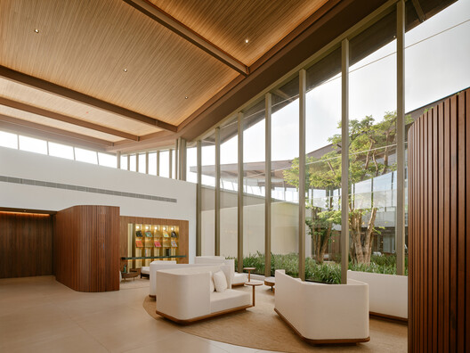 Terminal BTG Pactual / Perkins&Will São Paulo + Pascali Semerdjian Arquitetos - Fotografia de Interiores, Sala de Estar, Madeira, Iluminação, Vidro