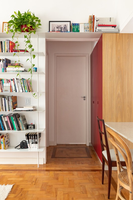 Departamento Santa Cecilia / Rumo Arquitetura - Fotografía interior, Armarios, Estanterías, Madera, Iluminación