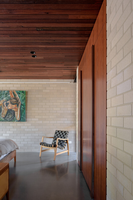 Batten House / Ben Walker Architects - Interior Photography, Wood, Lighting, Brick