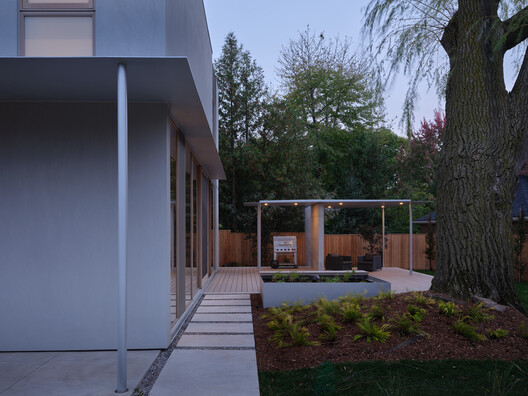 Willow House / StudioAC - Exterior Photography, Concrete, Garden, Courtyard