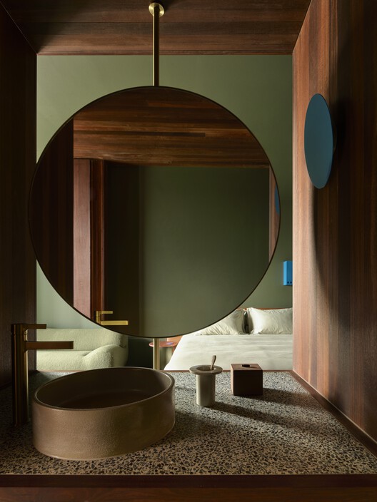 Melbourne Place Hotel / Kennedy Nolan Architects - Interior Photography, Wood, Lighting