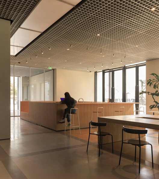 SPARK 761_Beijing Digital Economy AIDC / llLab. - Interior Photography, Kitchen, Wood, Chair