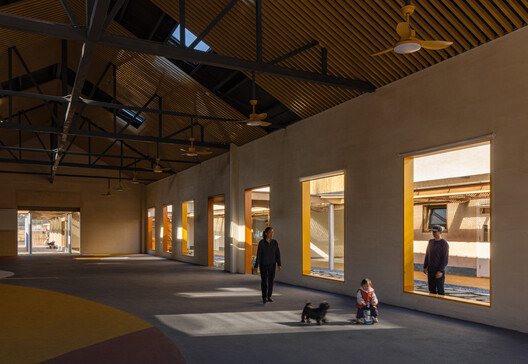 Qingshan School / MOMENTUM Architects - Interior Photography, Concrete