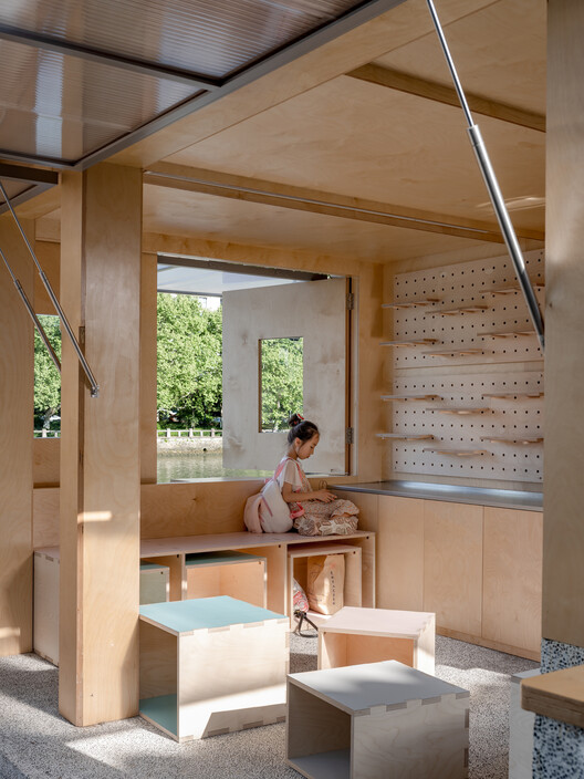 Canal Pavilion Post / ZAOZUO ARCHITECTURE STUDIO - Interior Photography, Wood